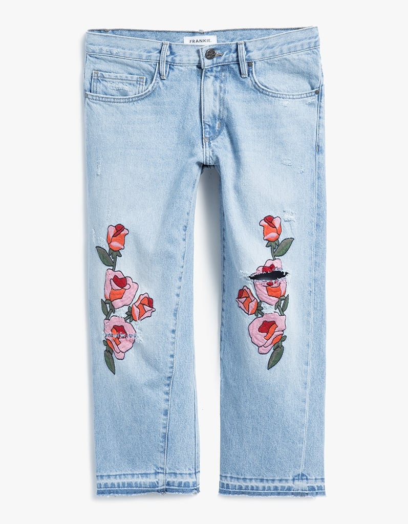 Best Embroidered Jeans | POPSUGAR Fashion
