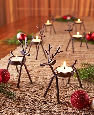 Reindeer Tea Light Holders