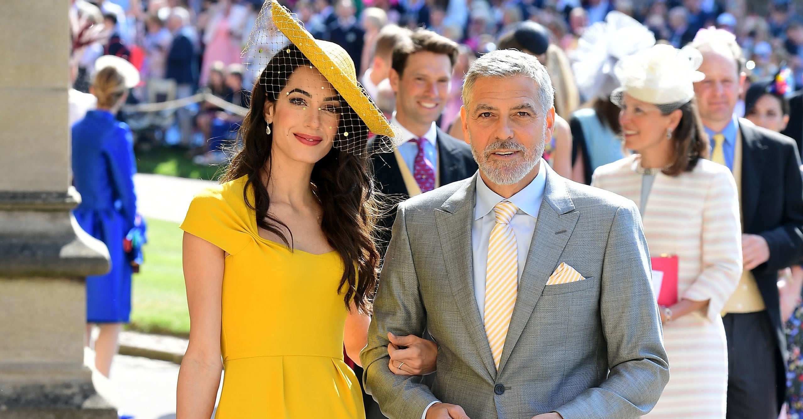 Where to Buy Amal Clooney's Royal Wedding Dress POPSUGAR Fashion(01)