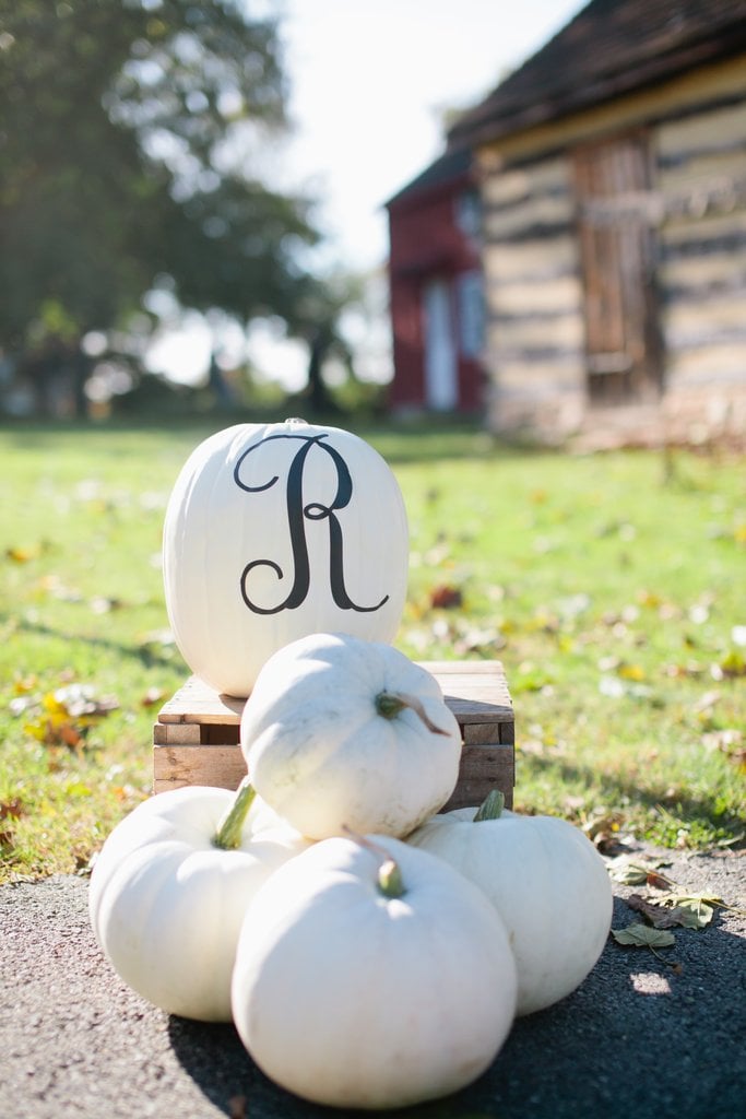 Pumpkin Patch With Monogram