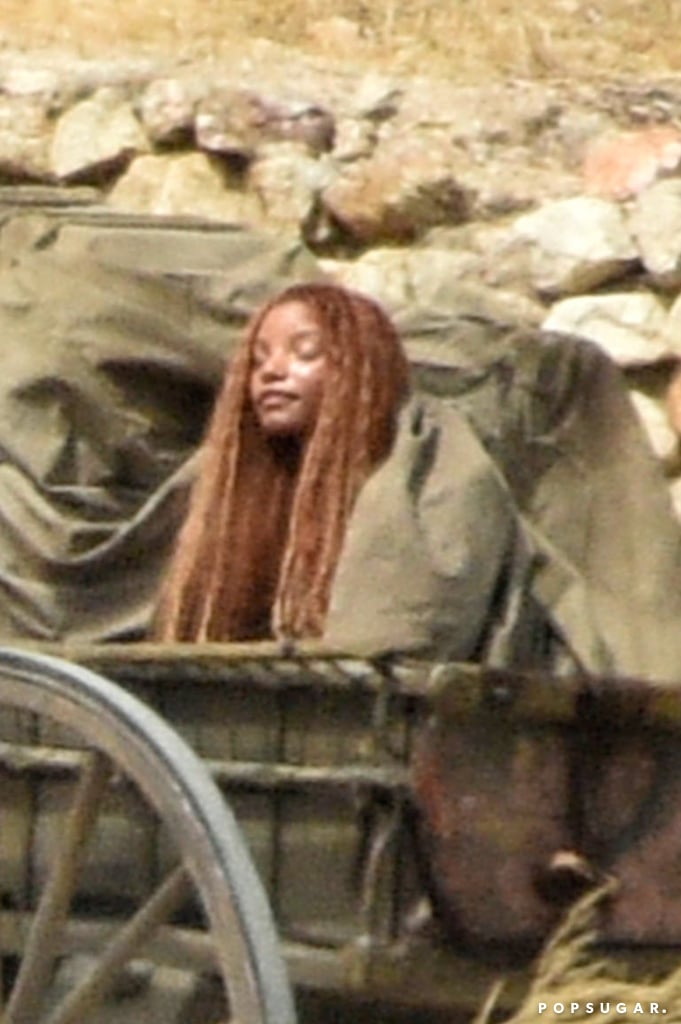 See Halle Bailey as Ariel on Set of The Little Mermaid Movie