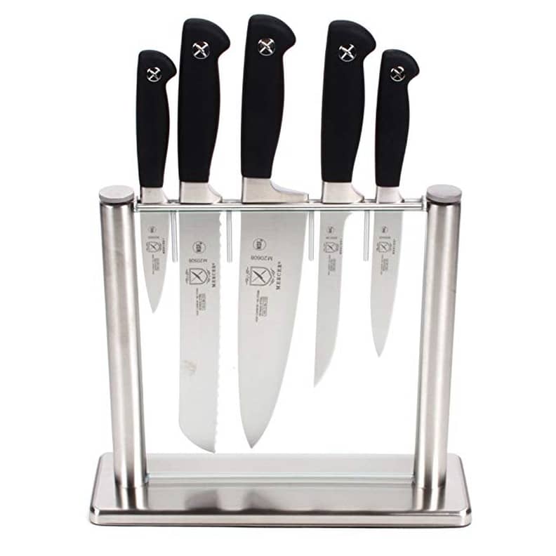 Steak Knives, Emojoy Non Serrated Steak knives 6 Pcs with Gift Box,Rust  Proof,Stainless Steel Steak Knife 