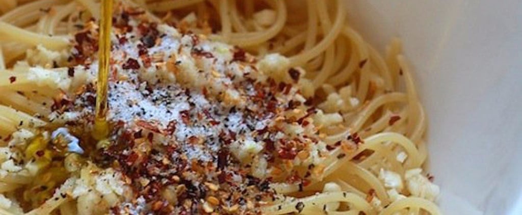 Spaghetti With Garlic, Olive Oil, and Chili Flakes