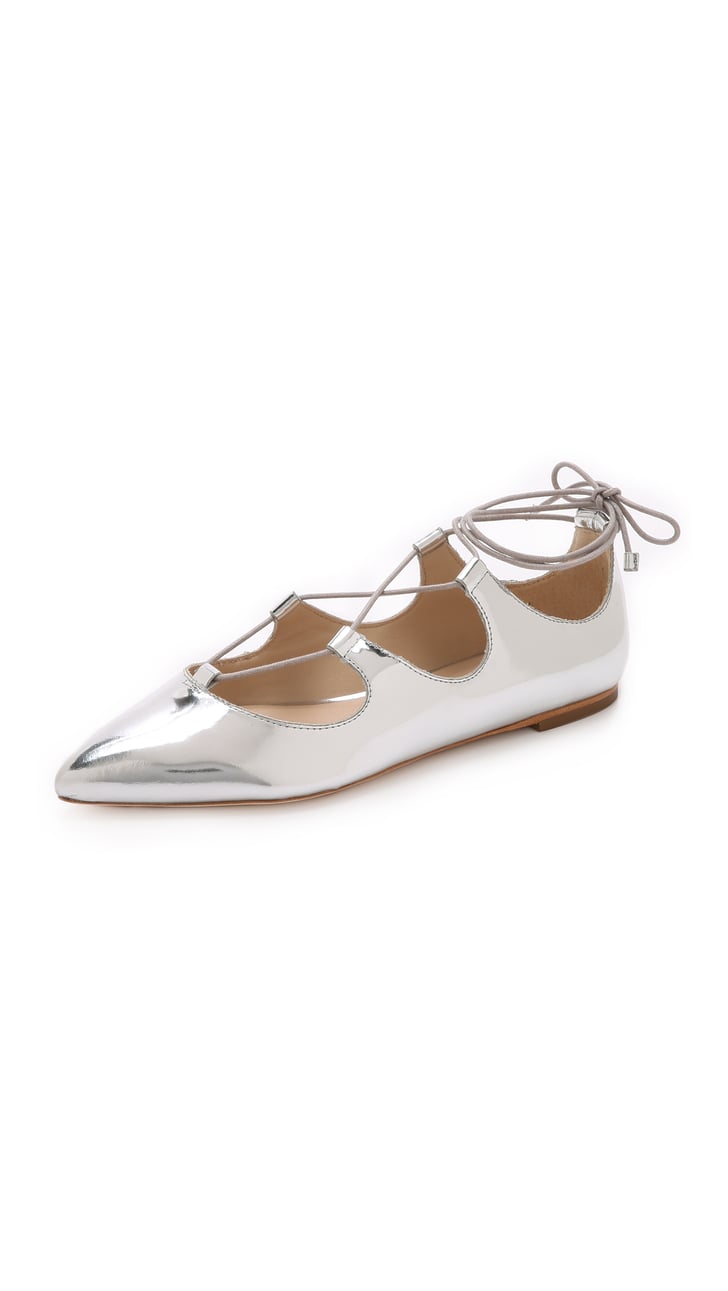 loeffler randall lace up flats