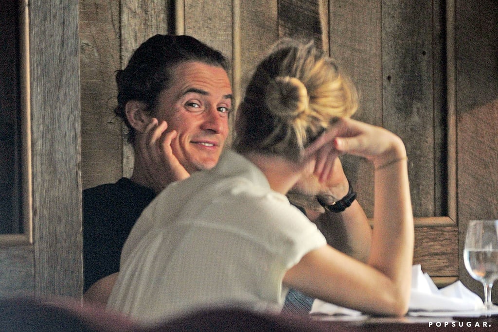 Orlando Bloom on a Date With Laura Paine in London