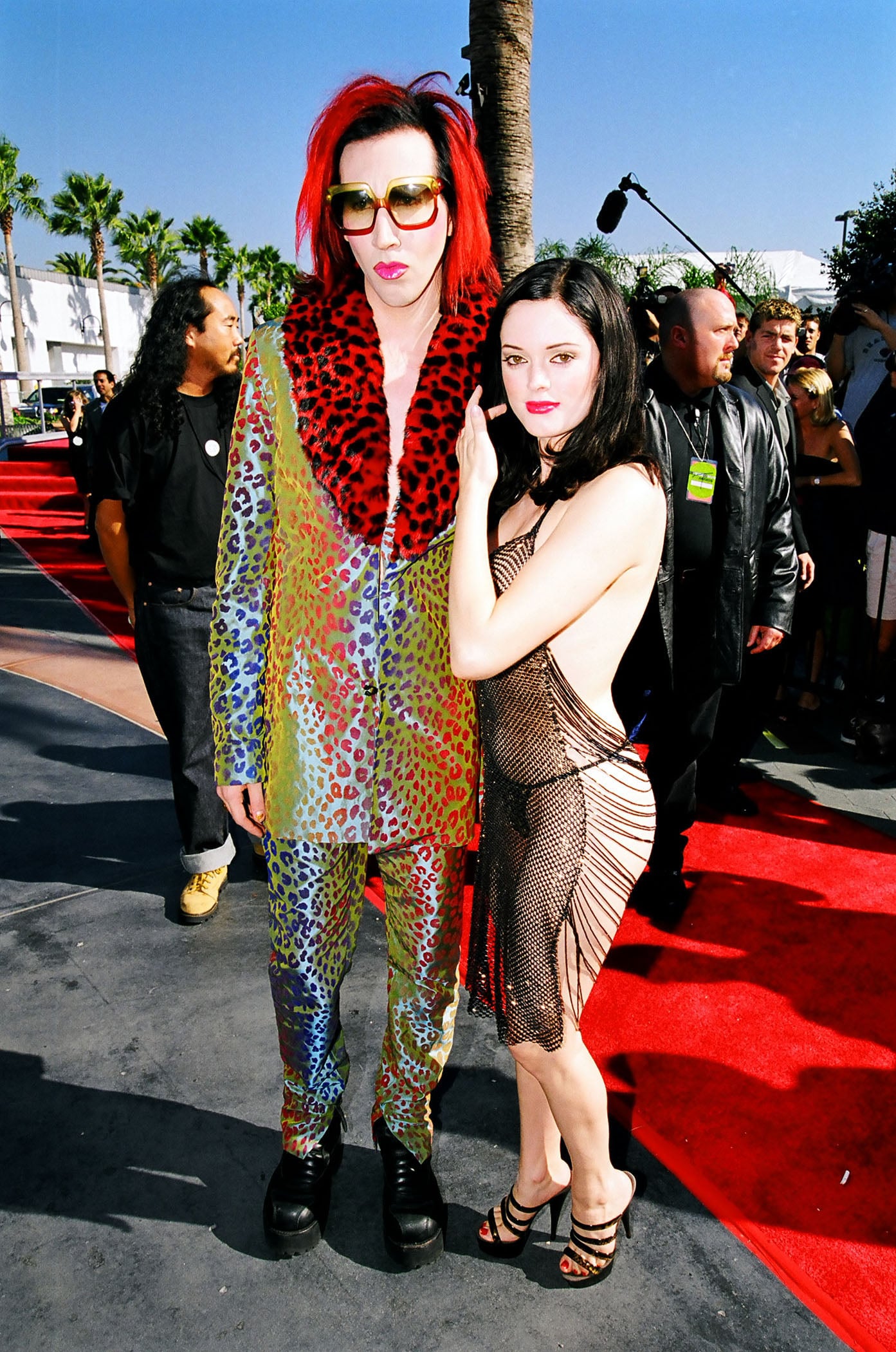 Marilyn Manson and Rose McGowan | These Iconic '90s Couples Will