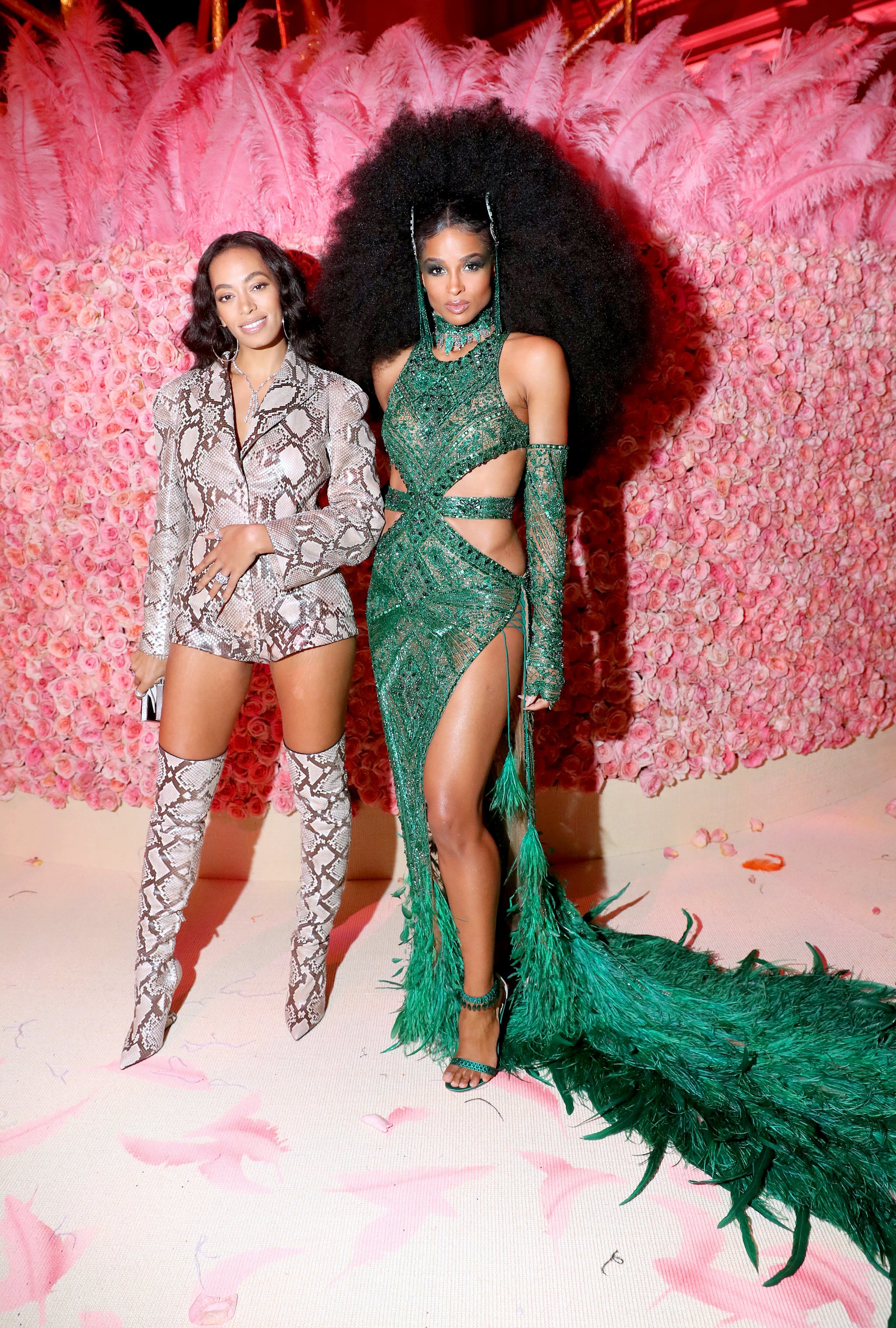 Get Wallpaper Solange Knowles And Ciara This Year S Met Gala Was More Over The For iPhone