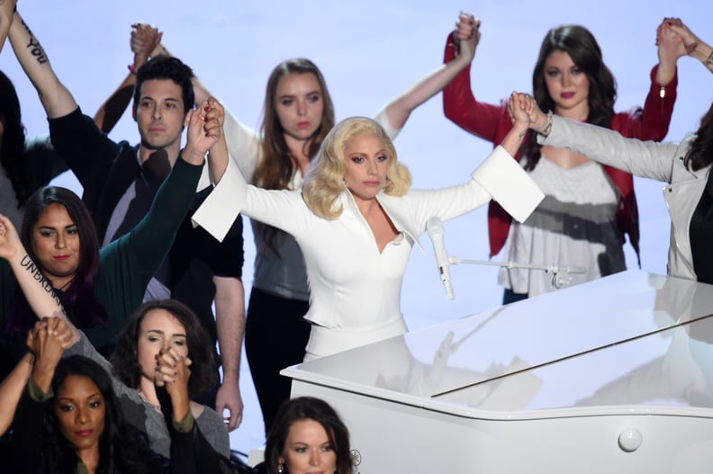 Lady Gaga's "Til It Happens to You" Performance