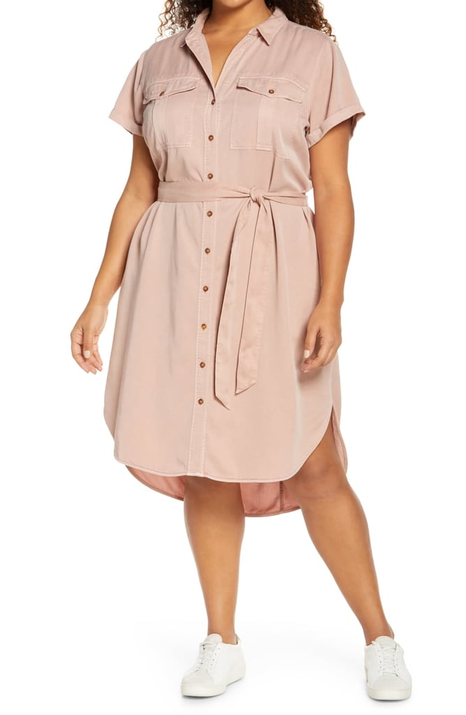 Utility Midi Shirtdress