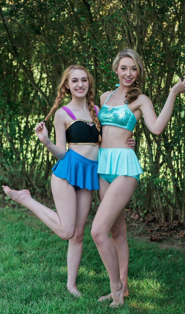 Frozen Princess Anna Inspired Bikini Set Disney Swimsuits For Adults Popsugar Love And Sex