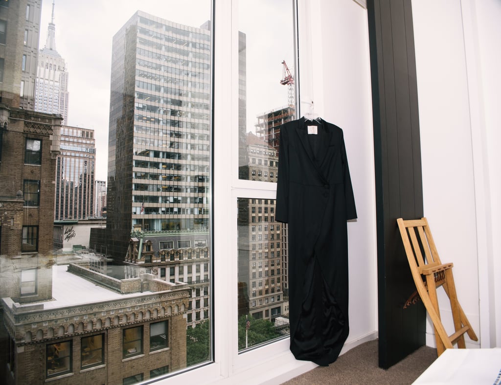 On the Dress She Designed For Candice Huffine