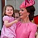 Kate Middleton Princess Charlotte Trooping the Colour 2017