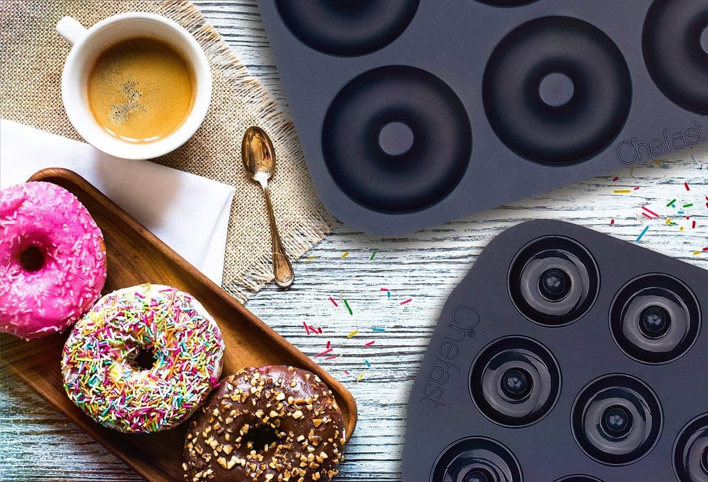 Chefast Non-Stick Donut Pan Combo Kit: BPA-Free Doughnut Pans