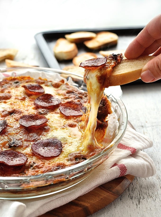 Pepperoni Pizza Dip