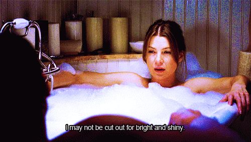 Meredith's Bathtub Scene