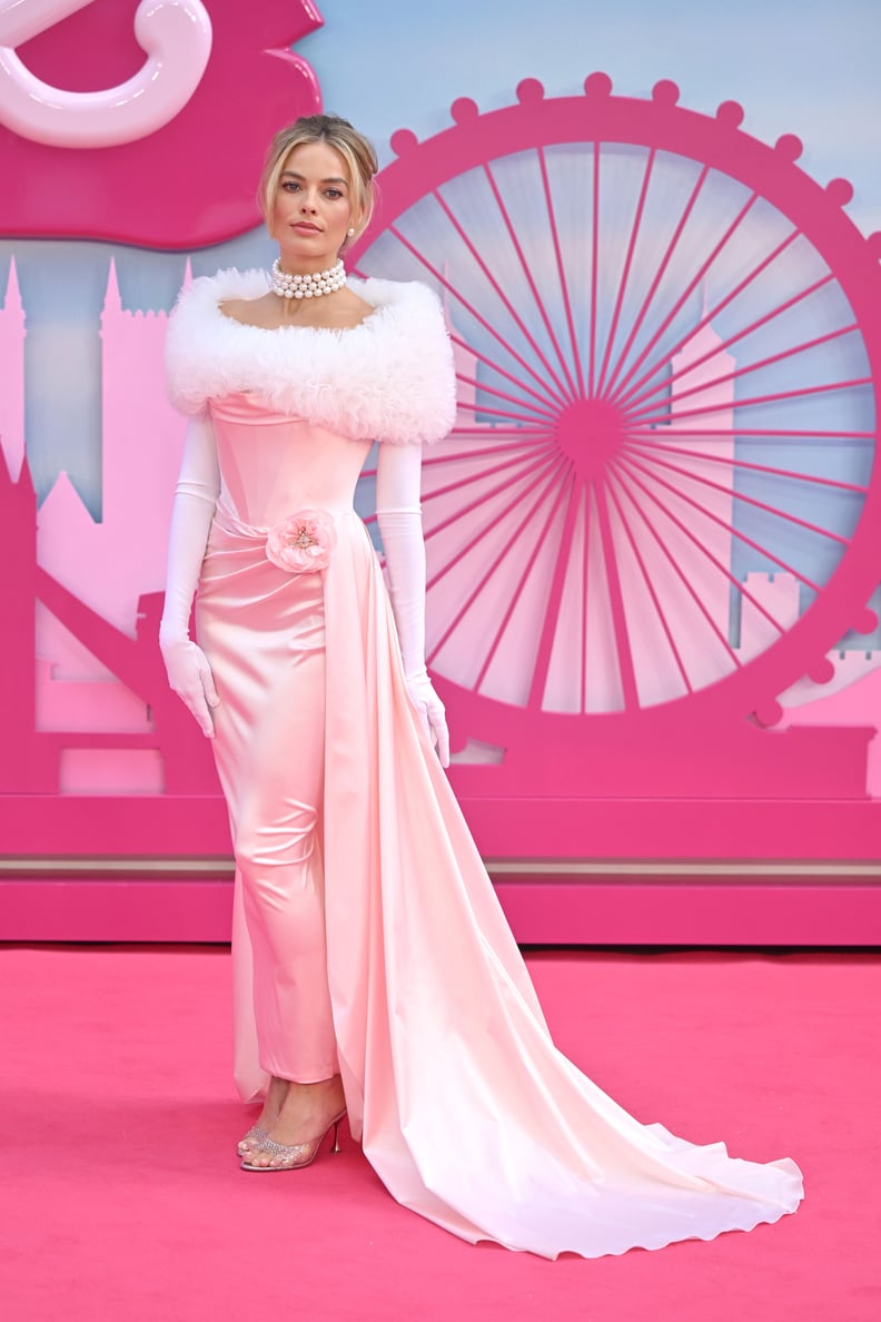 Margot Robbie at the "Barbie" European Premiere