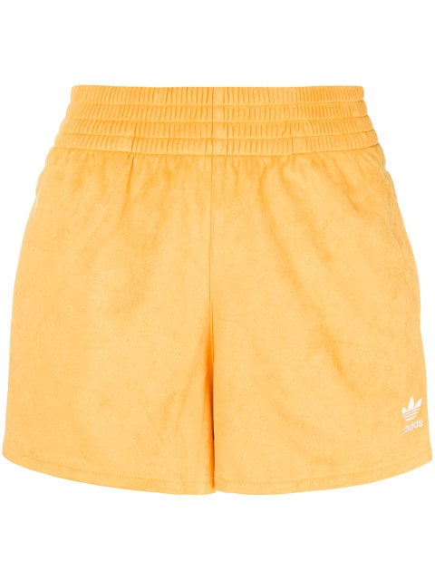 ADIDAS logo elasticated shorts