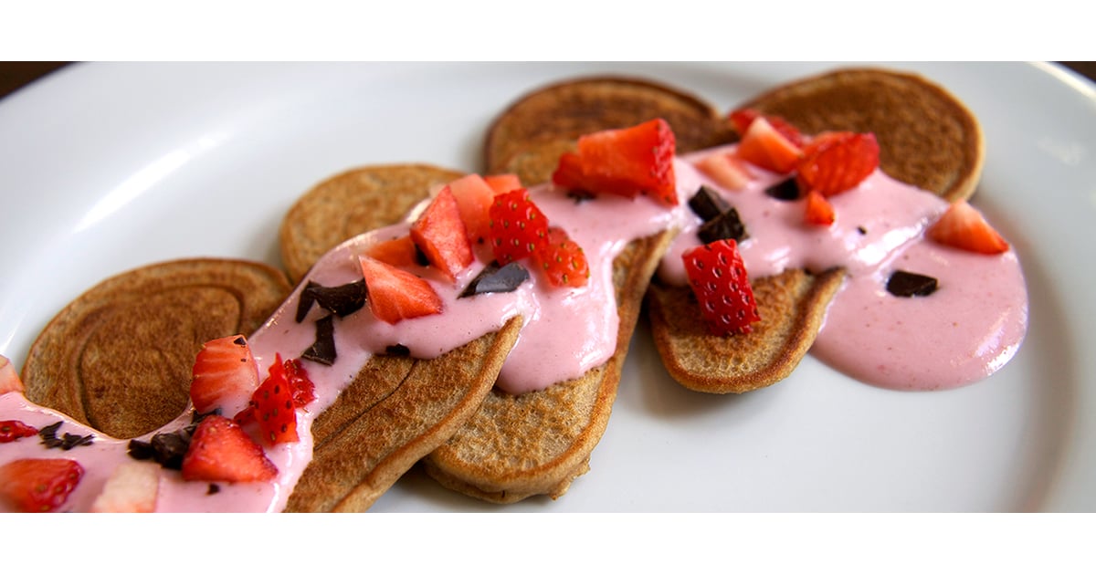 Valentine's Day Breakfast Healthy Pancakes Recipe ...