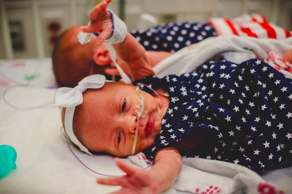 NICU Babies Dressed For the 4th of July