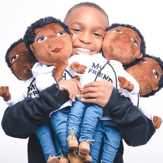 9岁男孩创建玩偶公司帮助黑人男孩
