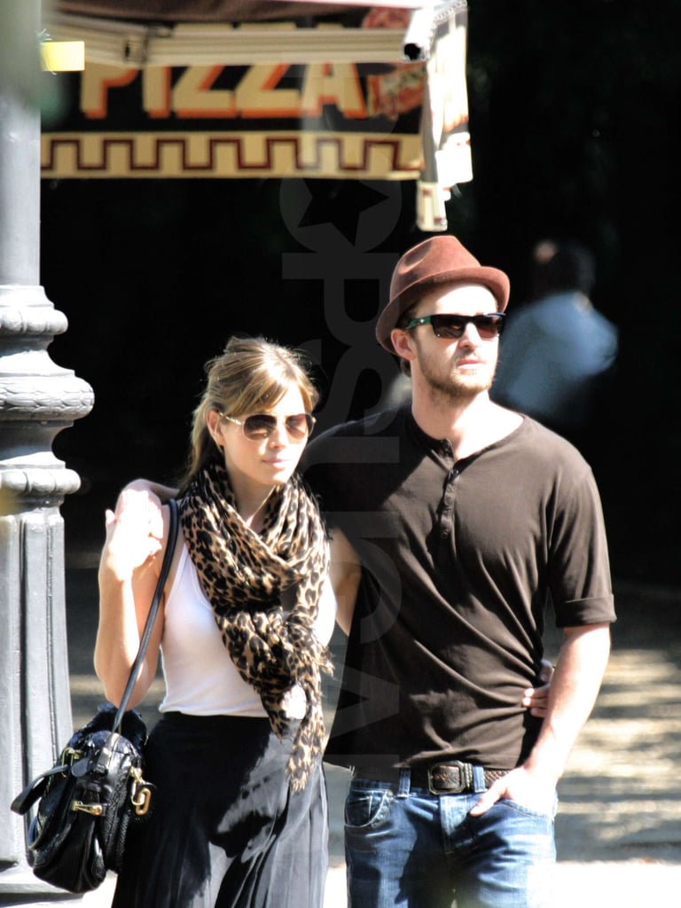 Justin and Jessica Taking Pictures in Rome