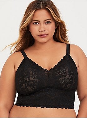 Torrid Black Lace Bralette