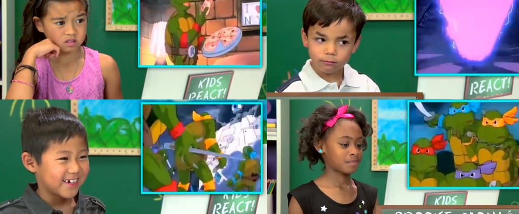 Kids React to Old Teenage Mutant Ninja Turtles