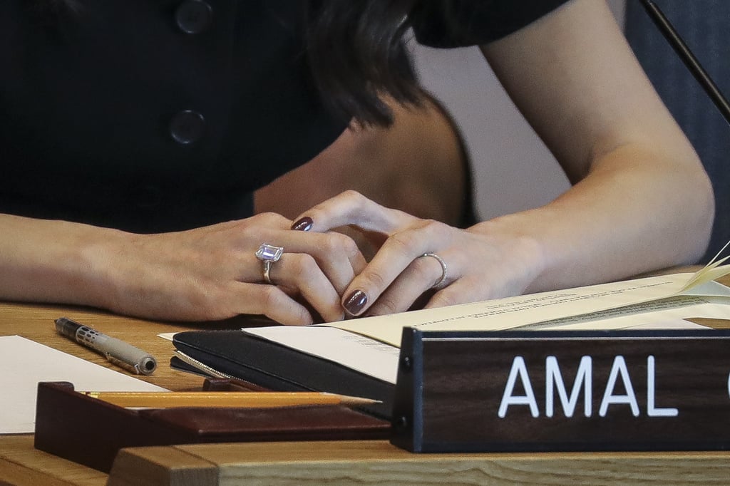 Amal Clooney at U.N. Headquarters