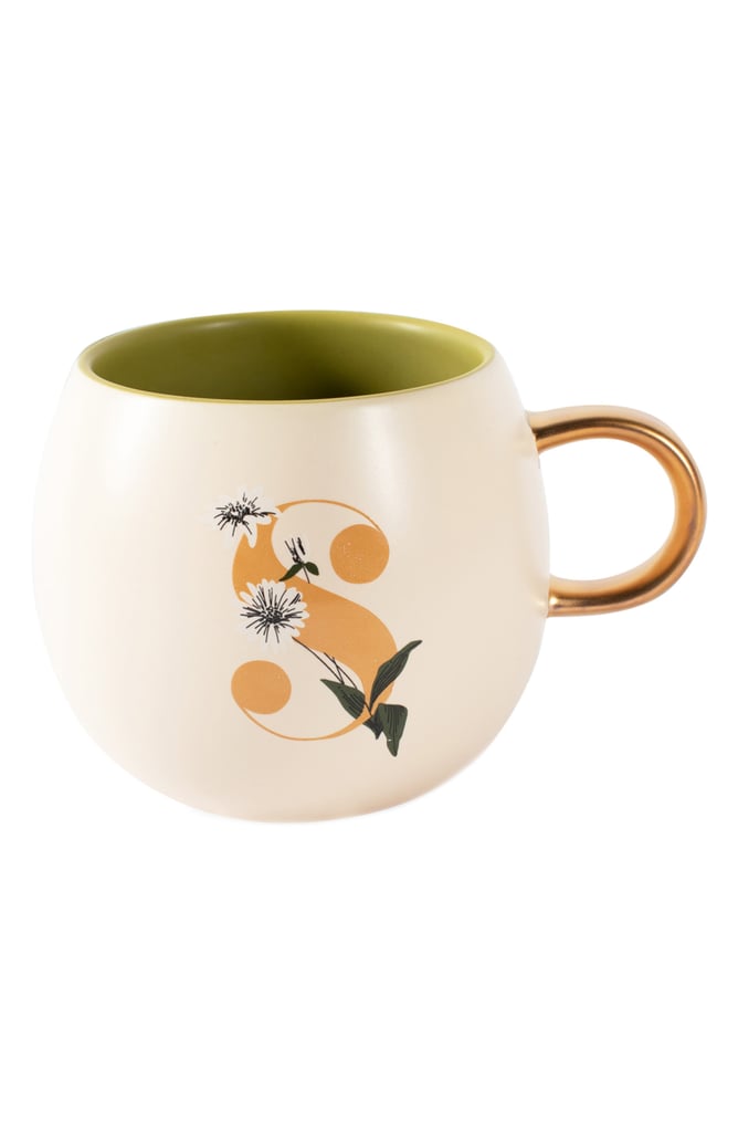 Floral Monogram Mug