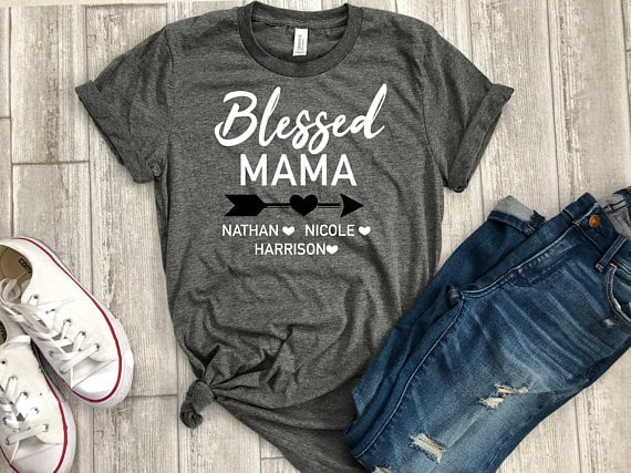 Blessed Mama Mother's Day T-Shirt