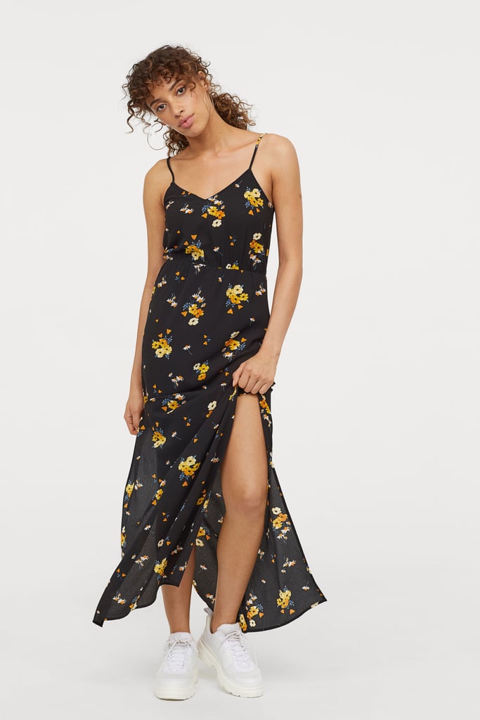 H&M Crêped Maxi Dress