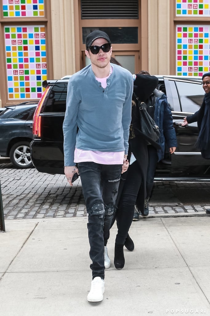 Pete Davidson and Kate Beckinsale Holding Hands March 2019