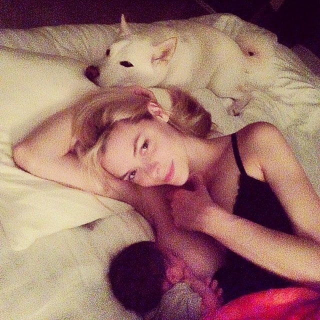 9 Celeb Moms Who've Shared Their Breastfeeding Selfies