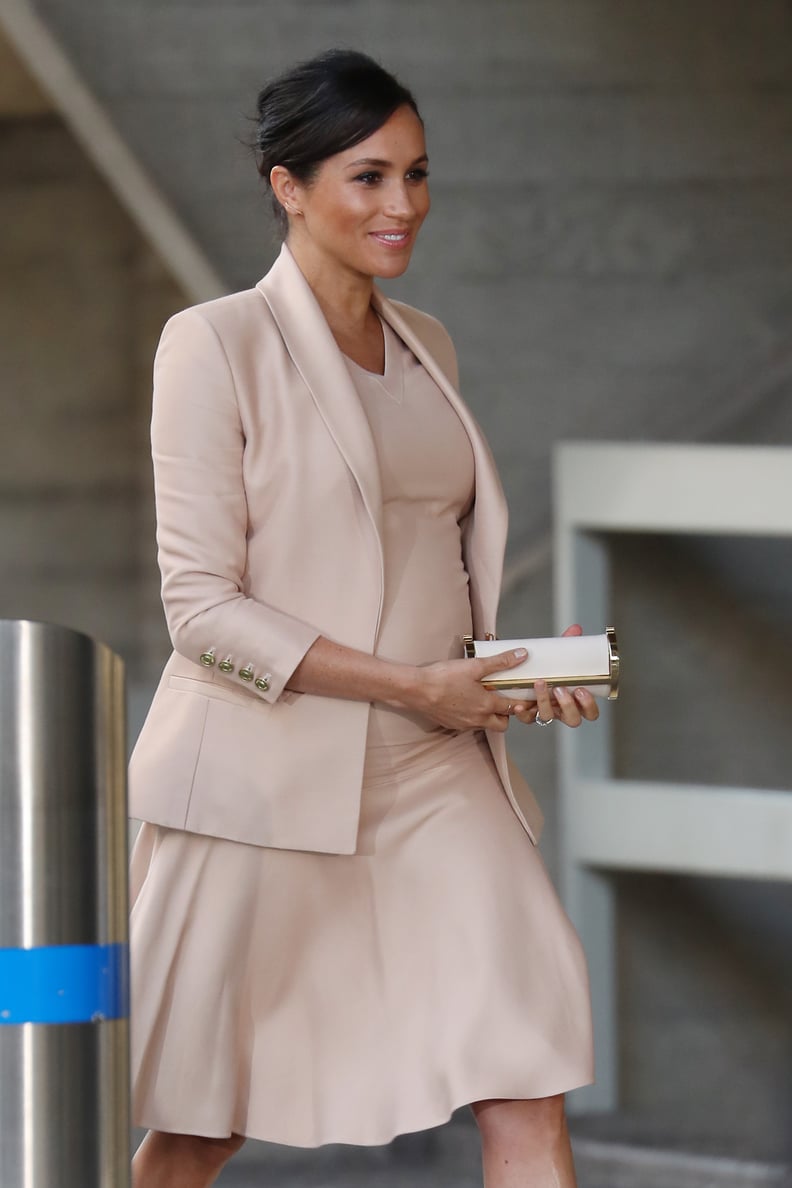 Meghan Markle's Summery Pink Brandon Maxwell Dress Is The Only