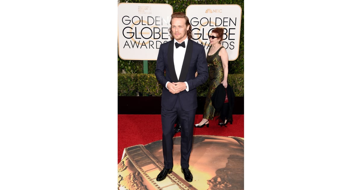 The Cast of Outlander on Golden Globes Red Carpet ...