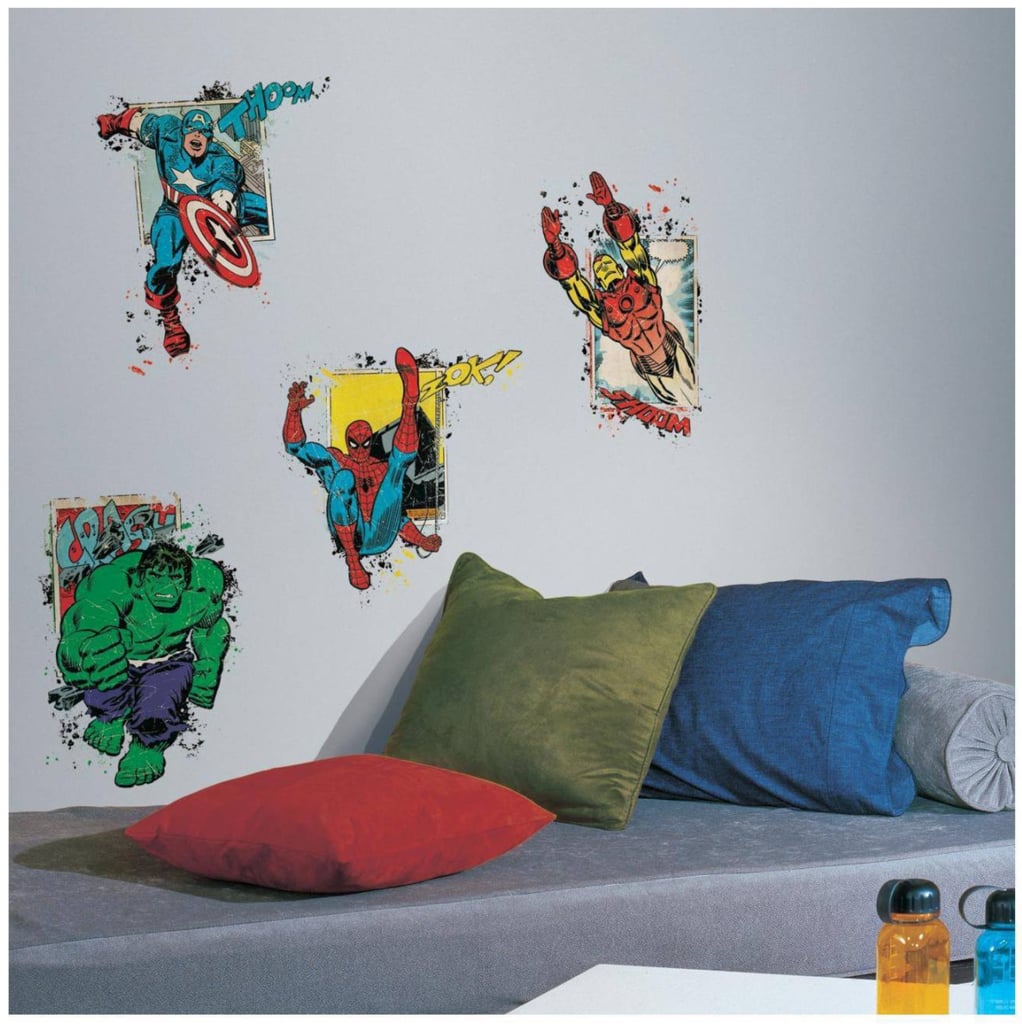 RoomMates Marvel Superhero Burst Peel and Stick Giant Wall Decals