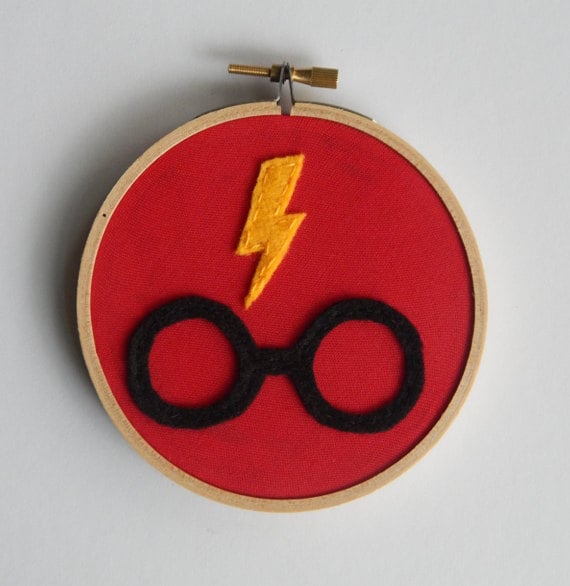 Harry Potter Embroidery Hoop