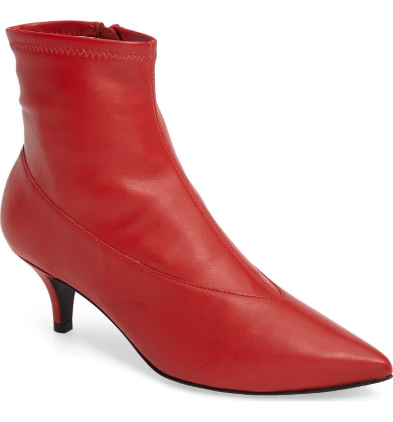 Topshop Malbec Sock Bootie