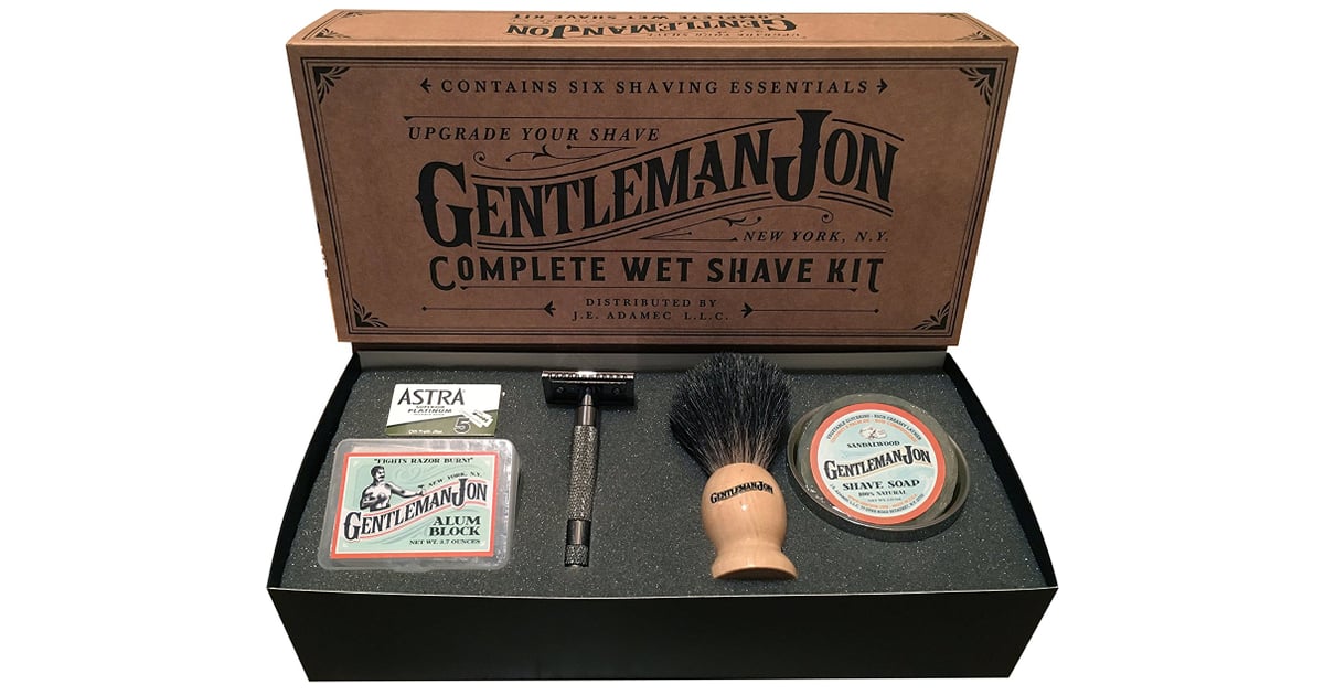 Gentleman Jon Complete Wet Shave Kit Top Gifts For Men POPSUGAR