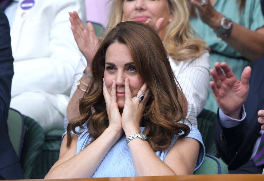 Kate Middleton's Facial Expressions Watching Sports Pictures