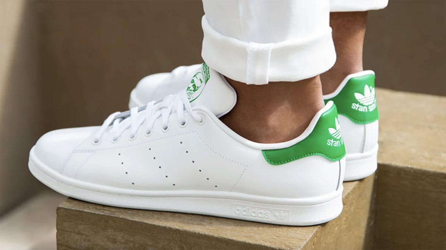 stan smith on foot