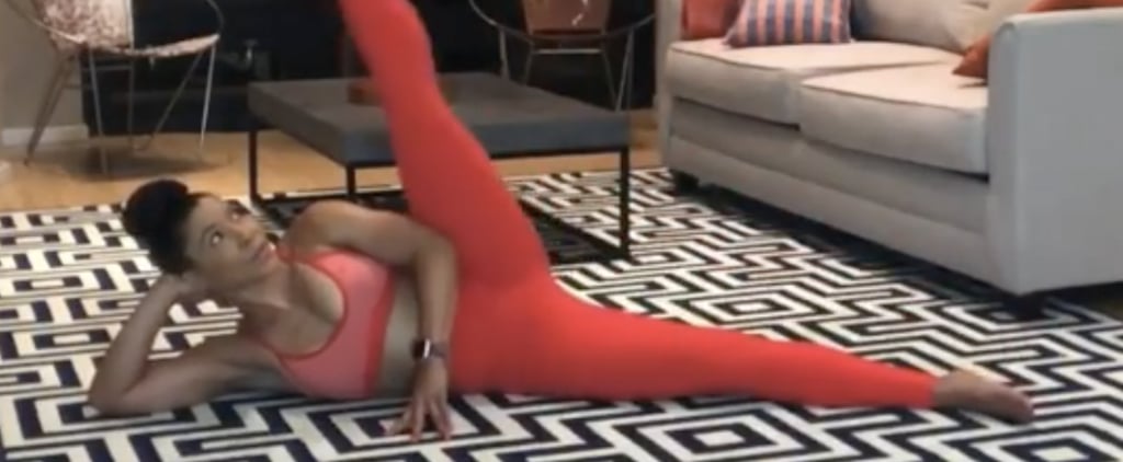 This Workout Fires Up Your Abs, Glutes, and Legs — and Is Perfect For Small Spaces