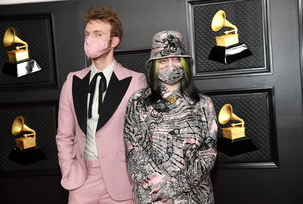 FINNEAS and Billie Eilish at the 2021 Grammy Awards FINNEAS and Billie Eilish at the 2021 Grammy Awards