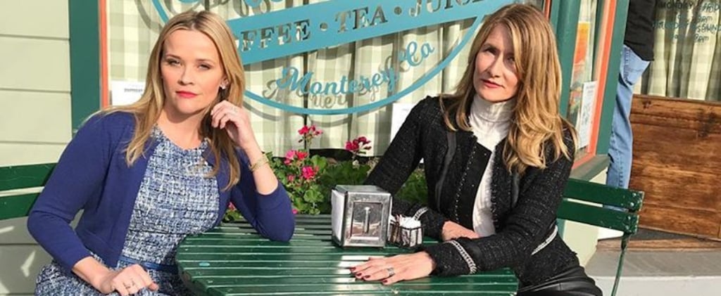 Laura Dern's Black Boots on Big Little Lies Set 2018