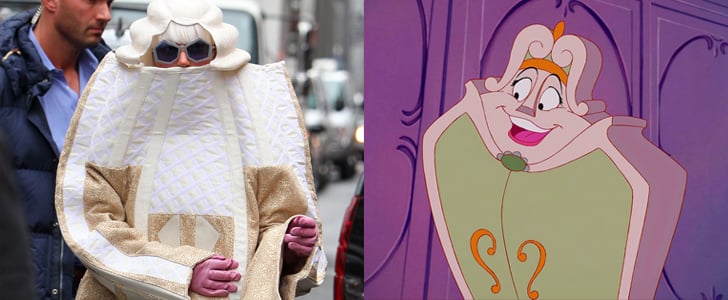 Lady Gaga's Birthday Outfit 2014