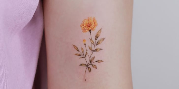 Birth Flower Tattoo Ideas | POPSUGAR Love & Sex