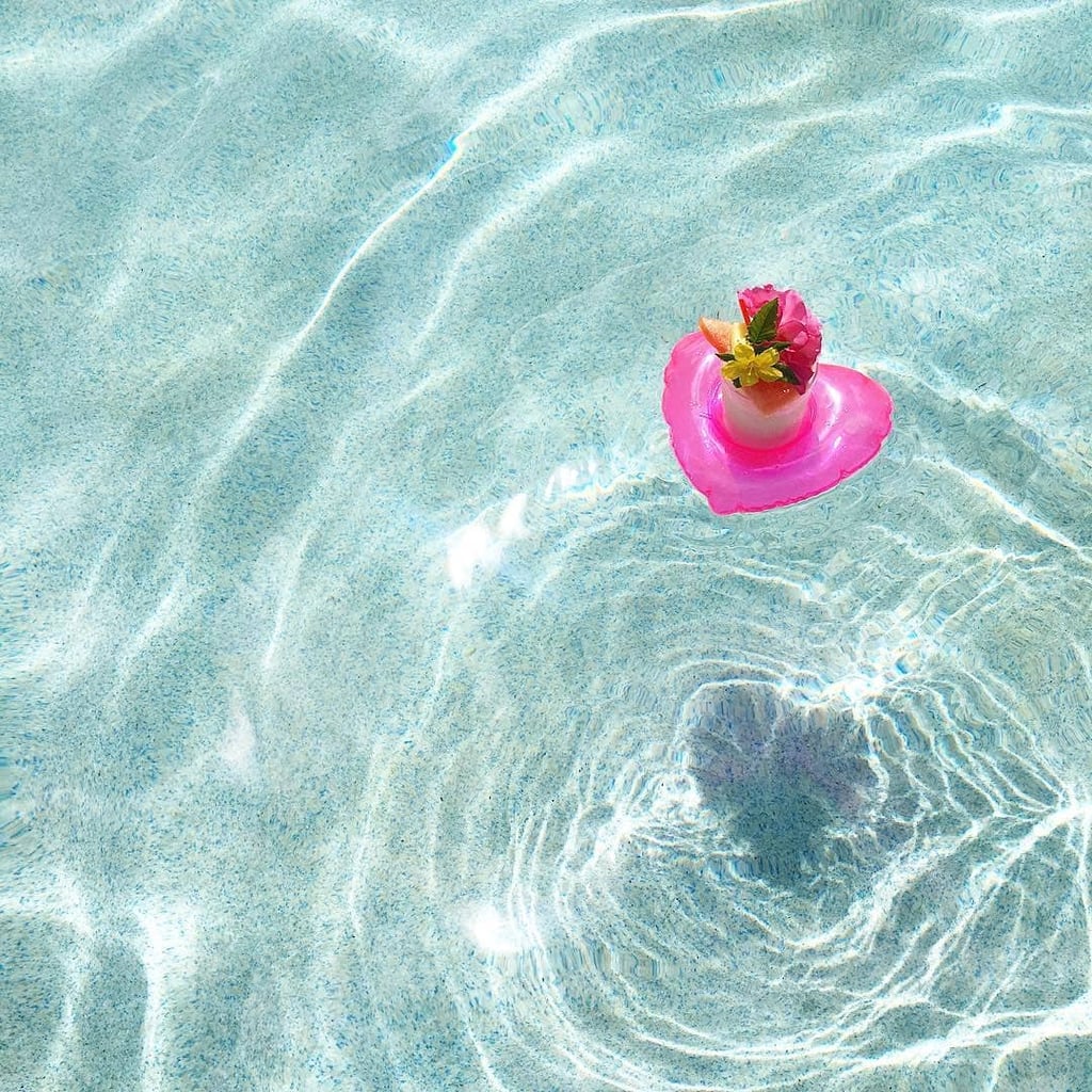 floaties in drink