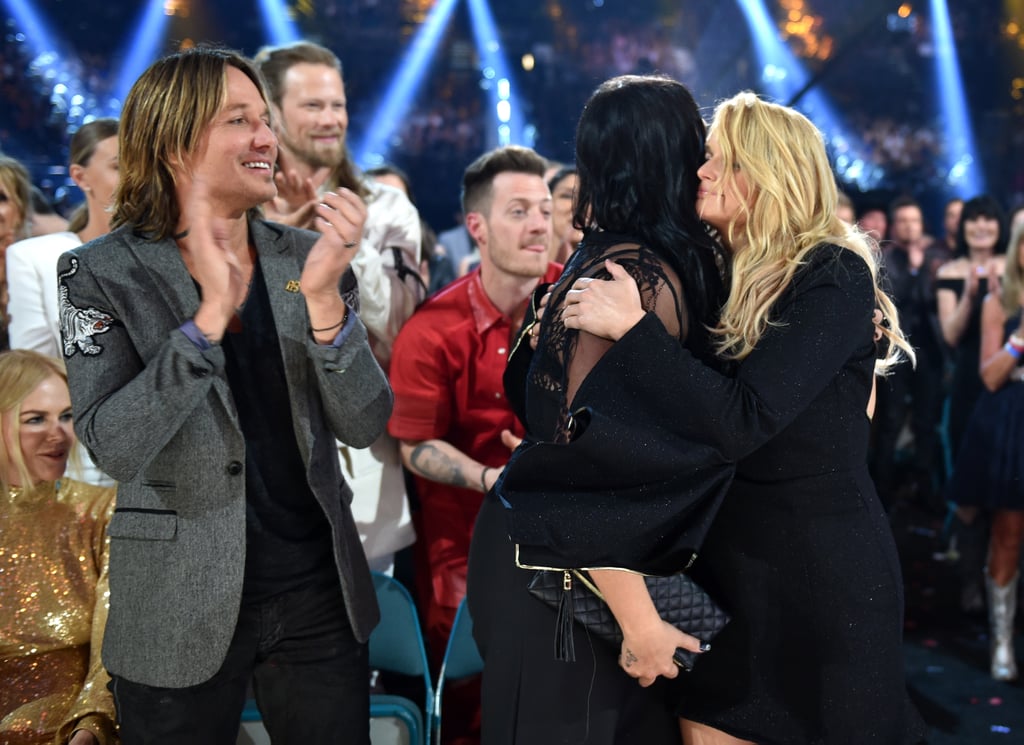 Blake Shelton and Gwen Stefani at ACM Awards 2018