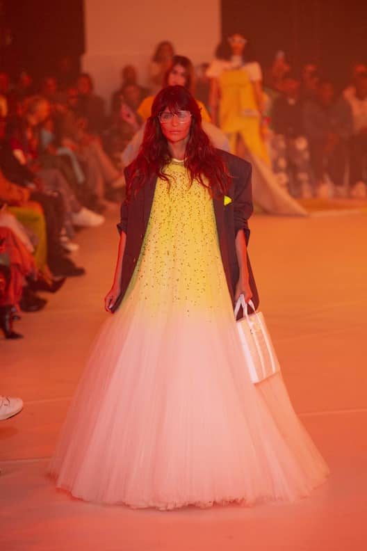 Models at Off-White Fall 2022 Show Paris Fashion Week