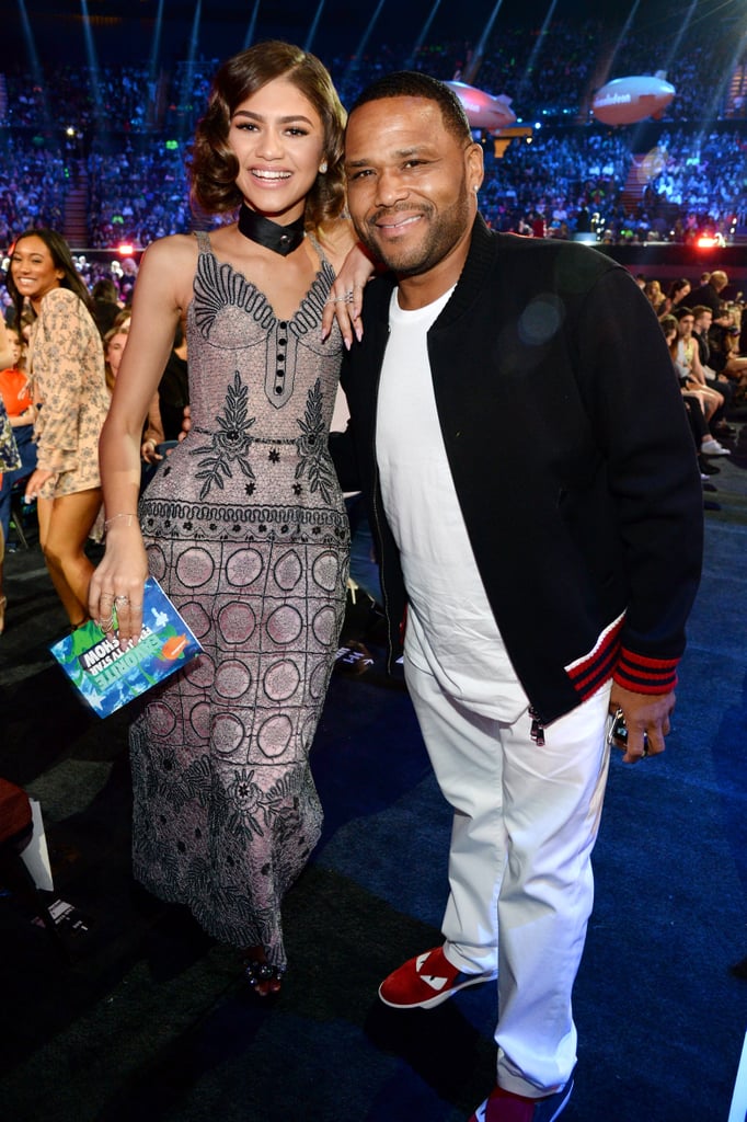 Pictured: Anthony Anderson and Zendaya